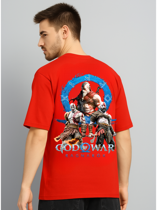 God Of War Oversized Streetwear Premium Unisex Tees"