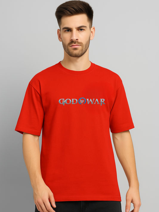 God Of War Oversized Streetwear Premium Unisex Tees"