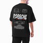 "Porshe Car 911 GT3 Oversized Tees" (Black)