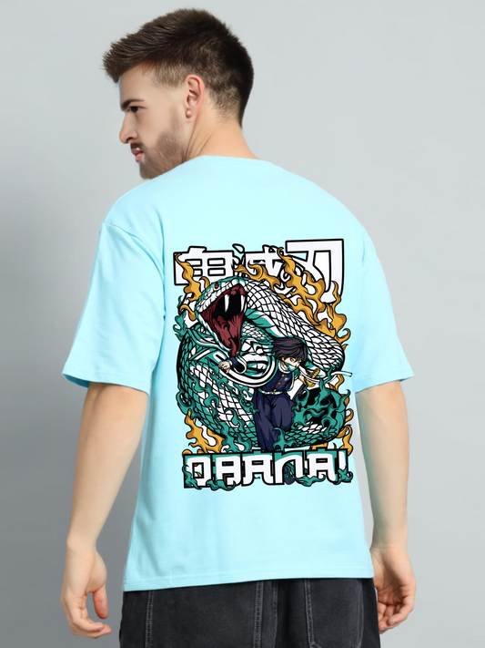Obanai Iguro Oversized Anime Premium Unisex Tees"