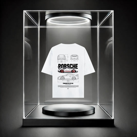 "Porshe Car 911 GT3 Oversized Tees"